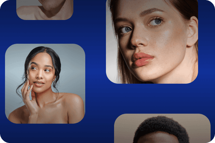 Skin analysis — diverse skin types