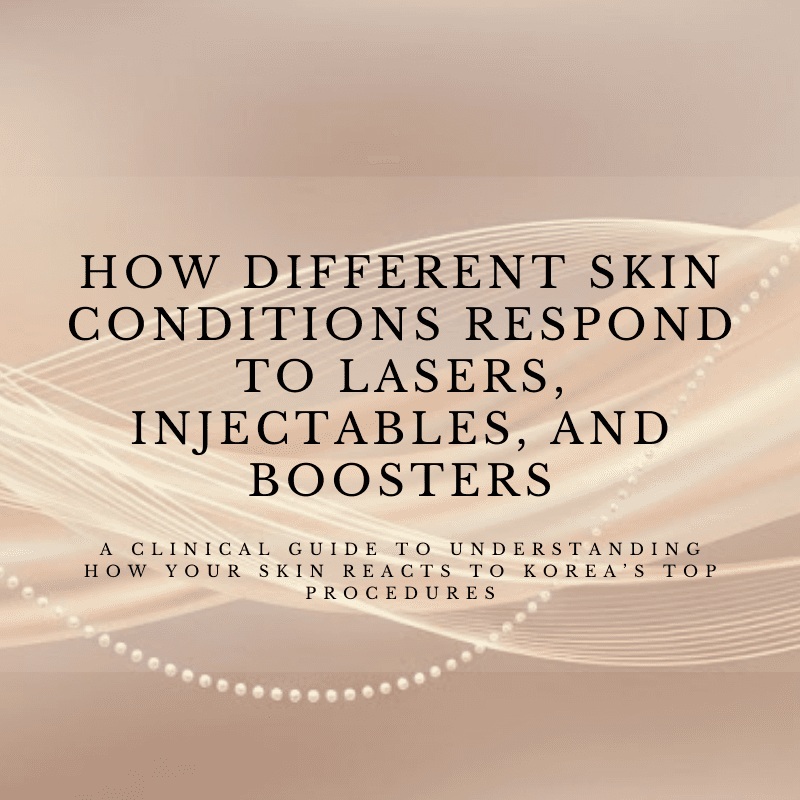 How Different Skin Conditions Respond to Lasers, Injectables, and Boosters