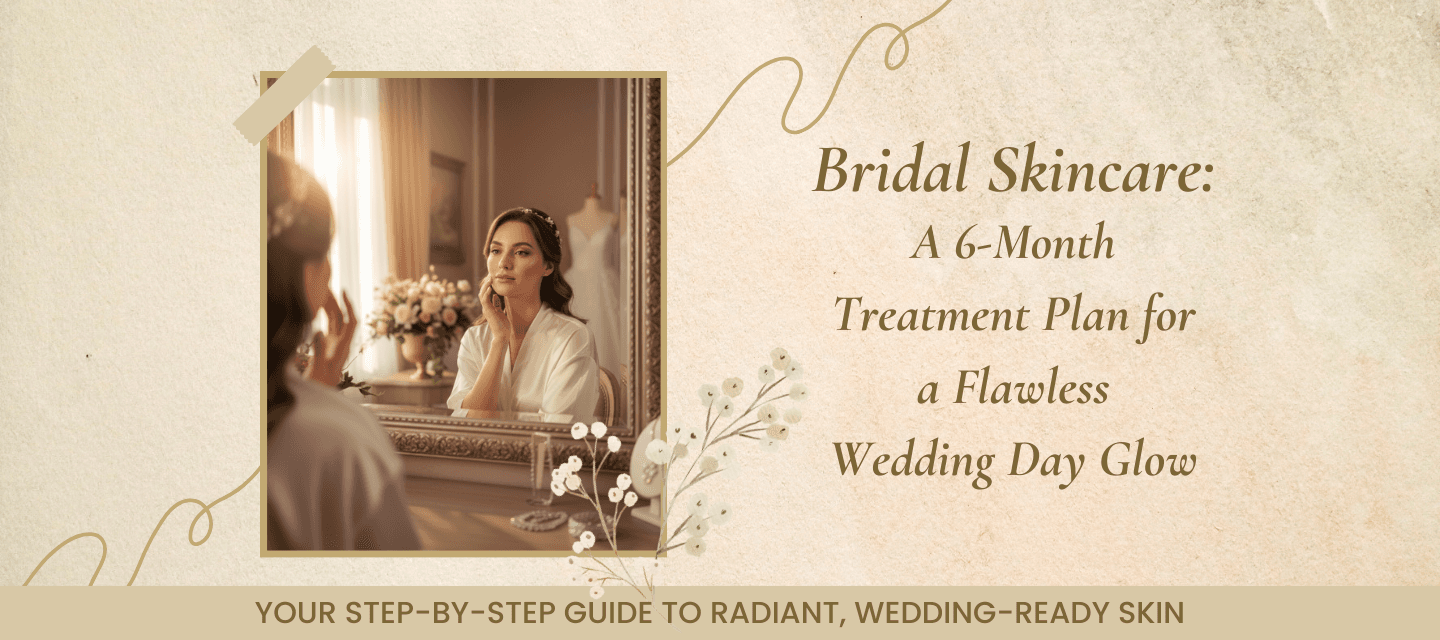 Bridal Skincare: A 6-Month Treatment Plan for a Flawless Wedding Day Glow